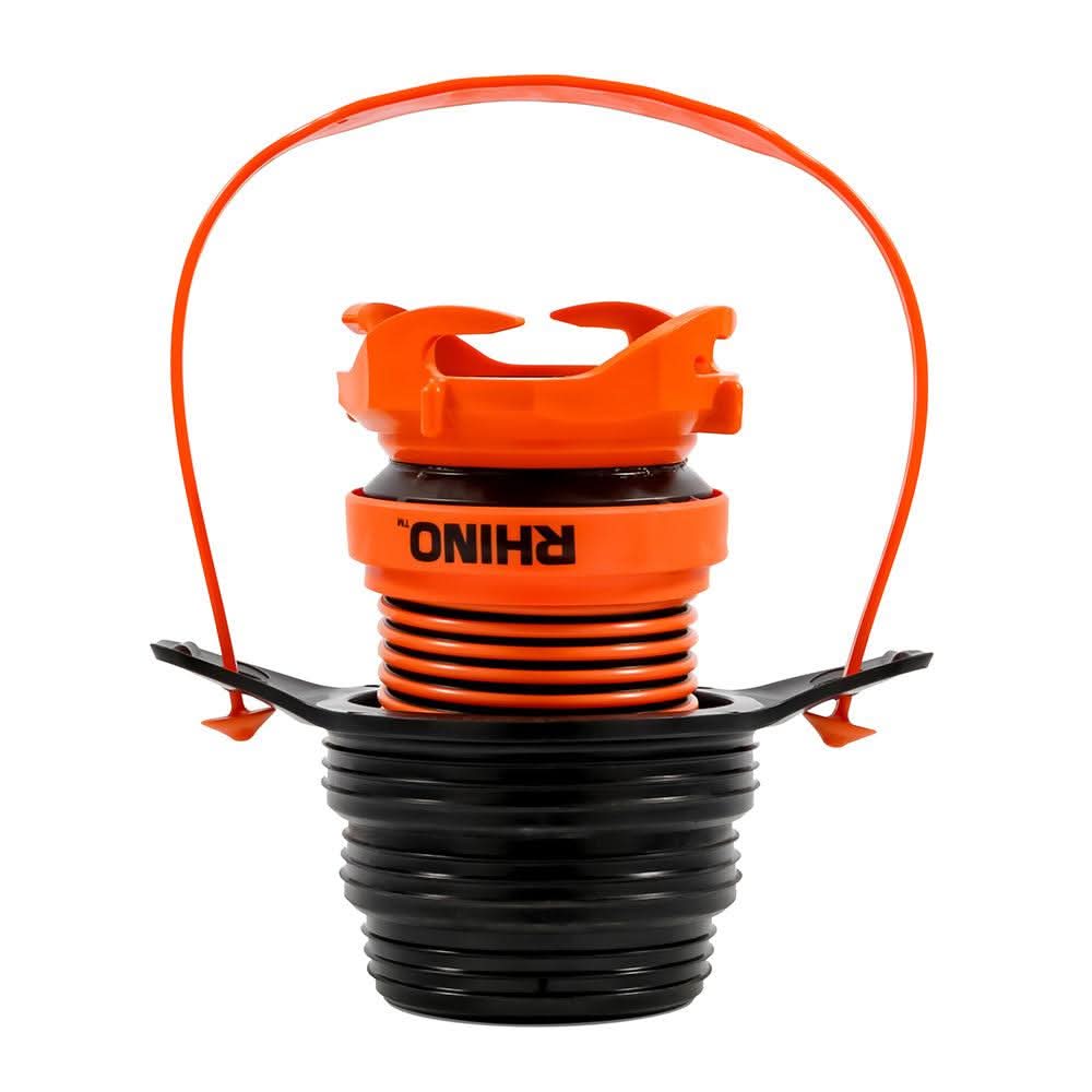 Camco Rhino Sewer Hose flexible 3-in-1 seal adapter with handle and swivel bayonet fitting