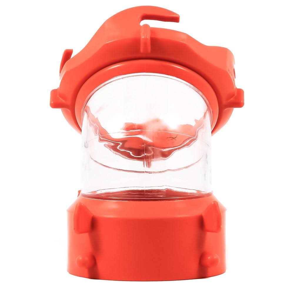 Camco RhinoFLEX 45-degree clear swivel fitting for RV sewer hose connection