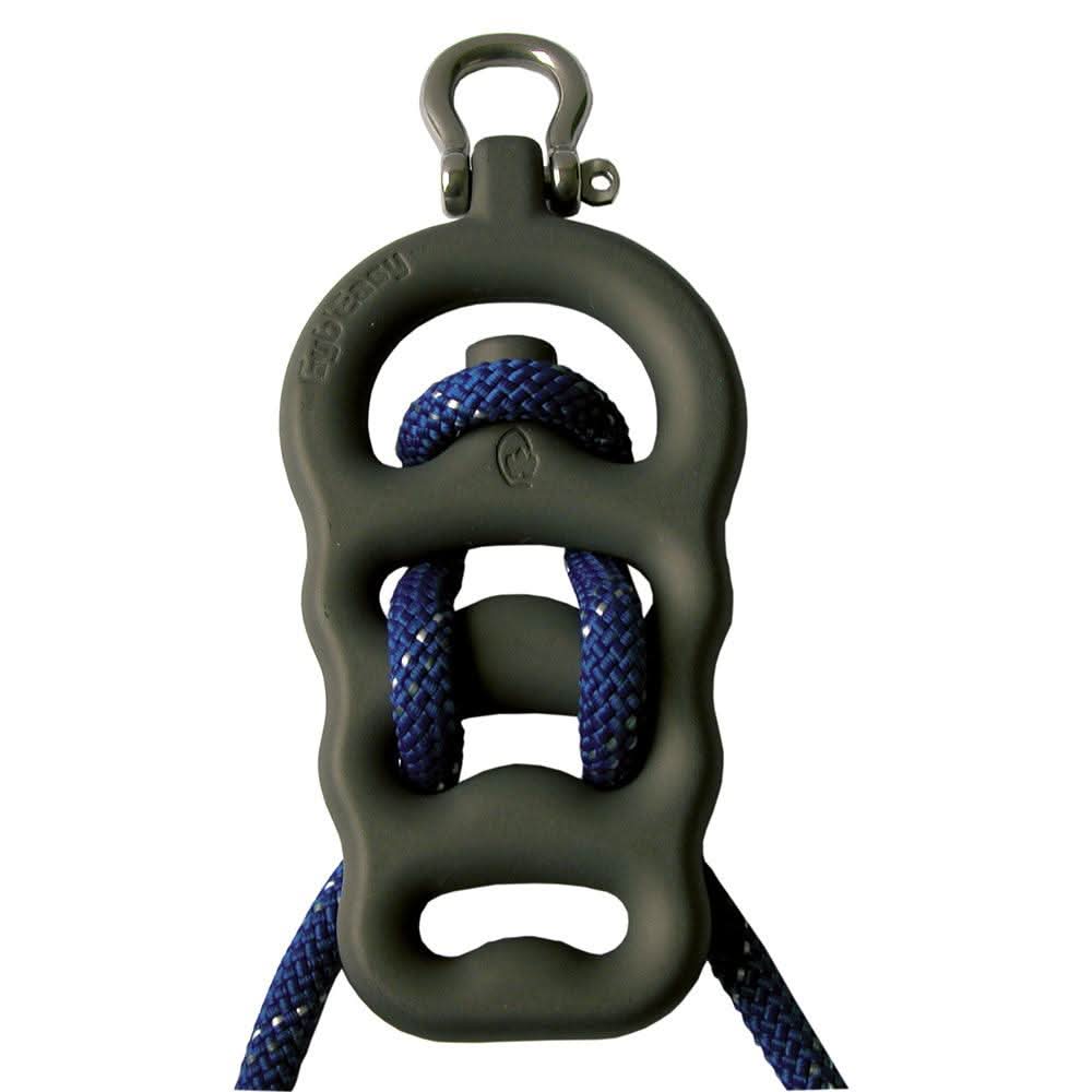 Wichard Gyb'Easy Boom Brake with blue Gyb'Flex line for safe sailing gybing control