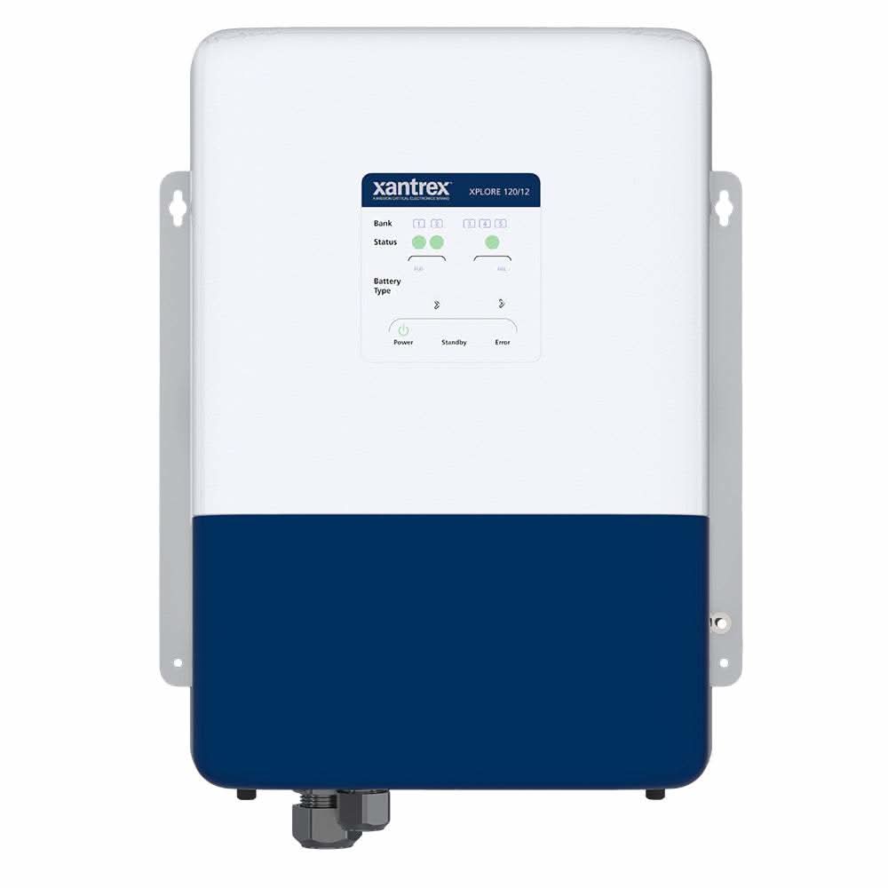 Xantrex XPLORE Battery Charger 12V 120 Amp 6-Bank with LED display and NMEA 2000 connectivity