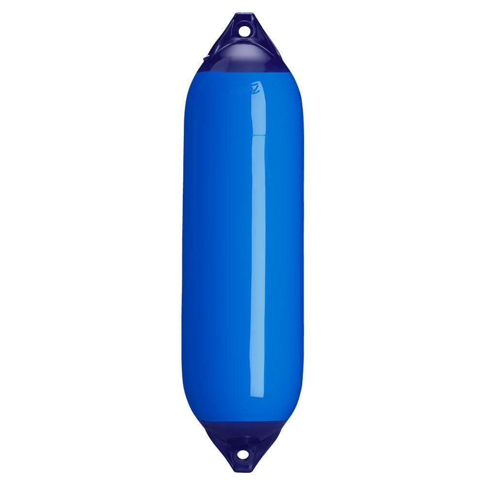 Polyform F-6 Twin Eye Blue Boat Fender 11x42 inches Durable Marine Protection