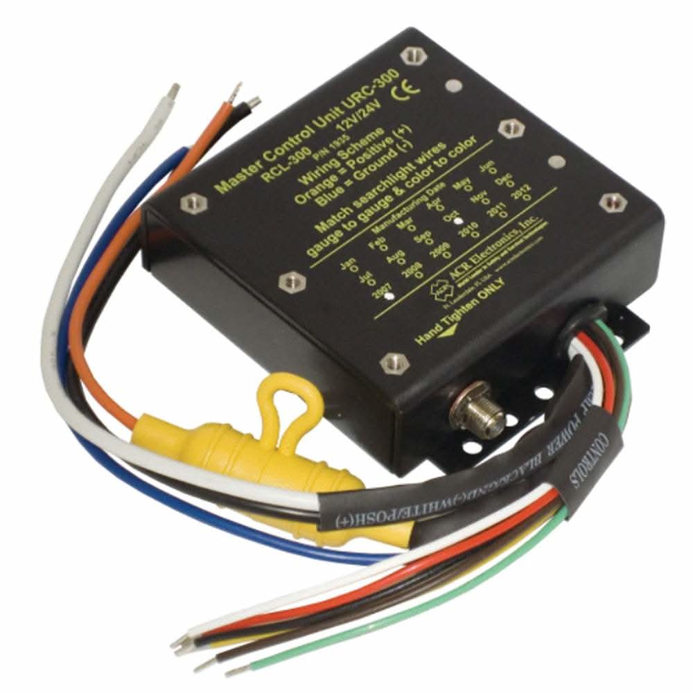 ACR URC 300 Master Controller Unit 12/24V for RCL-300 Searchlight with wiring cables