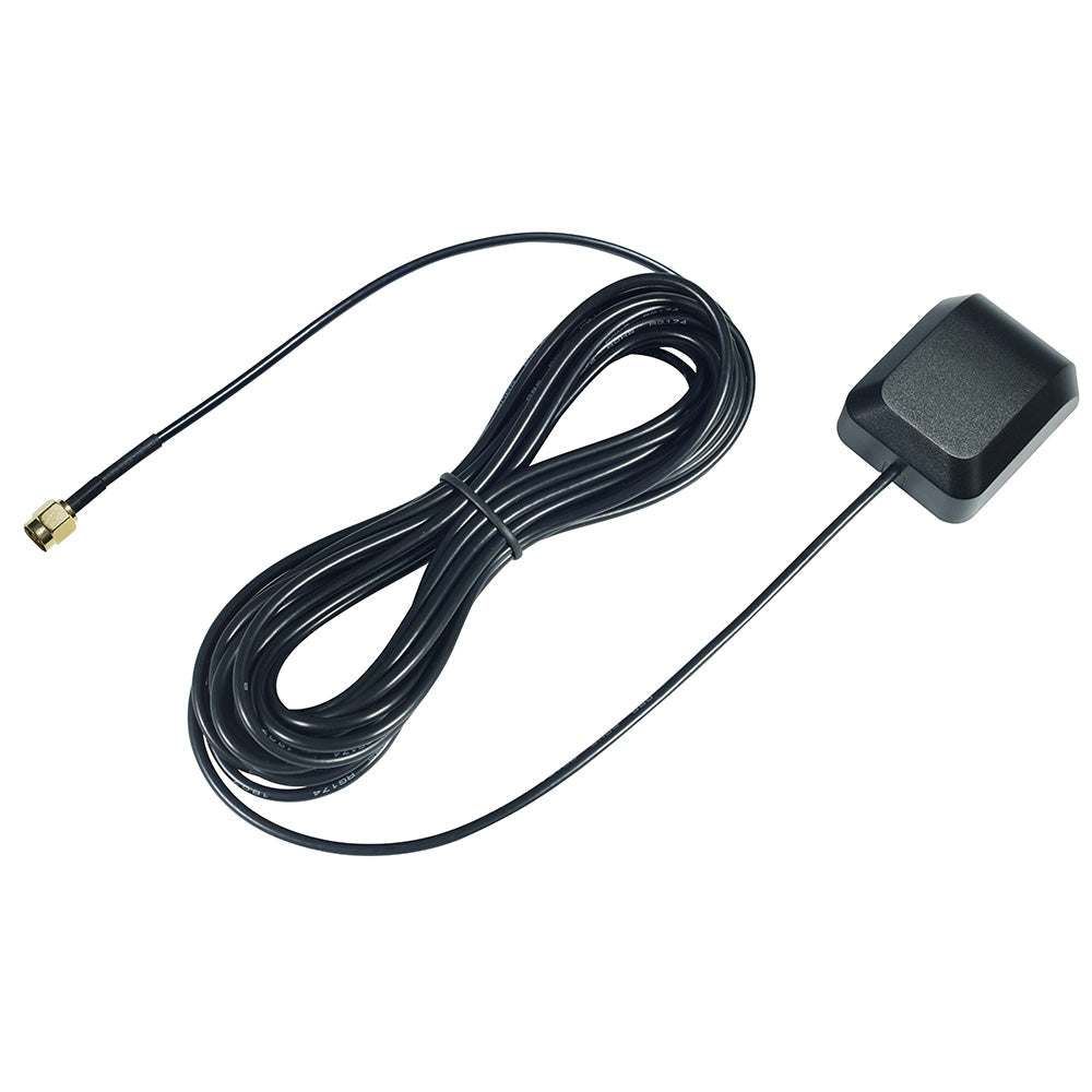 Standard Horizon SCU-38 passive GPS antenna with 5-meter cable for external GPS signal reception