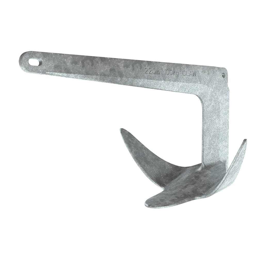 Lewmar Claw Anchor galvanized steel 11lb for secure boat anchoring