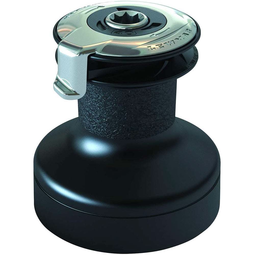 Lewmar 55ST EVO self-tailing winch alloy black for sailing rope control