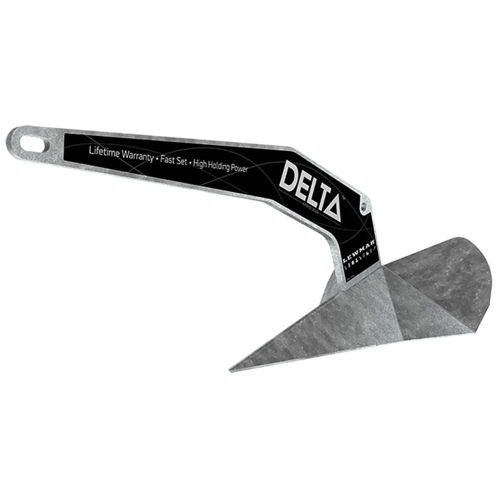 Lewmar Delta Anchor galvanized 9lb self-launching high holding power anchor
