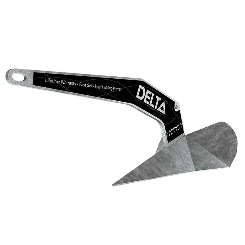 Lewmar Delta Anchor galvanized 35lb high holding power boat anchor