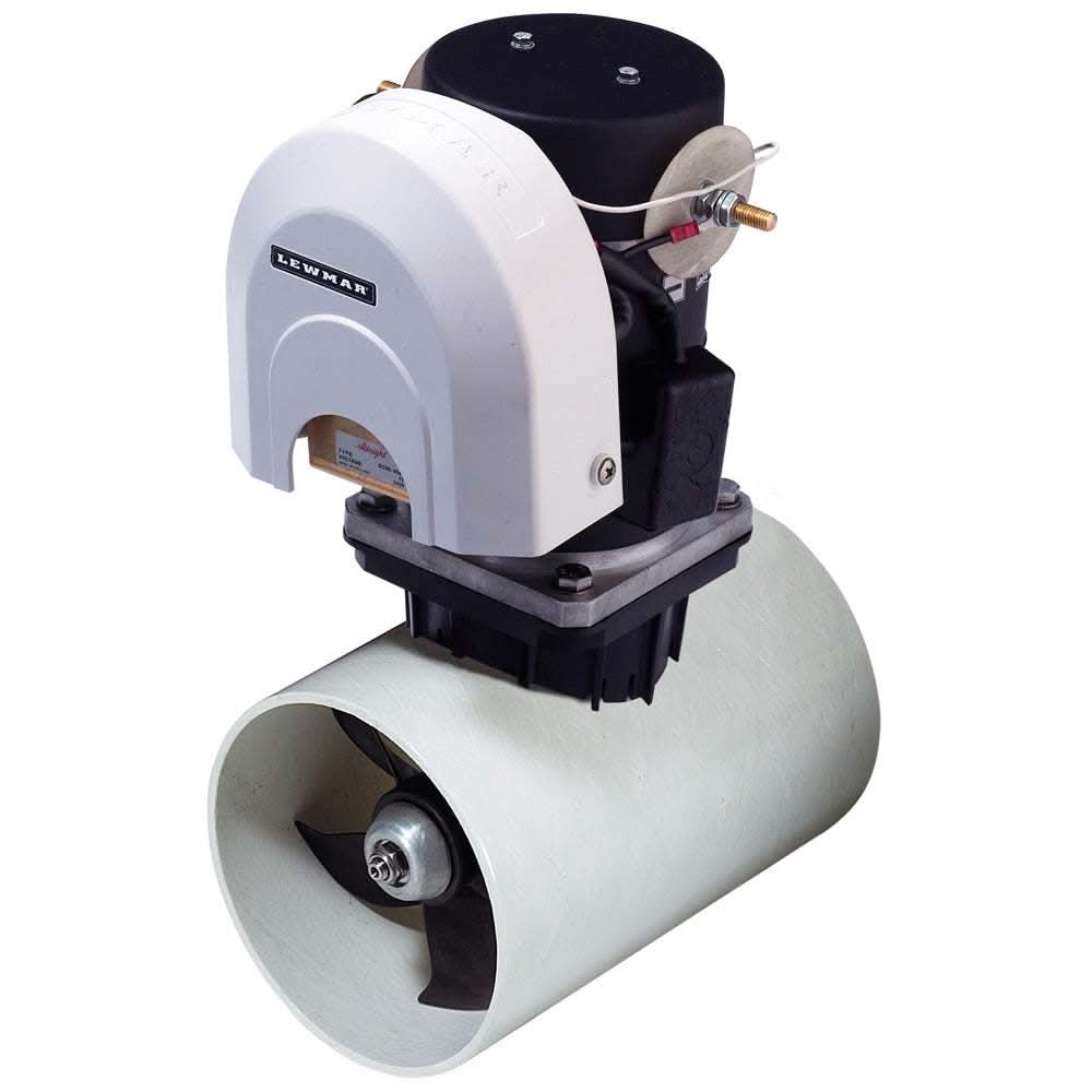 Lewmar 140TT 2.2kw Gen. 2 12V bow thruster with 5.5-inch tunnel and 92lb thrust for boat maneuvering