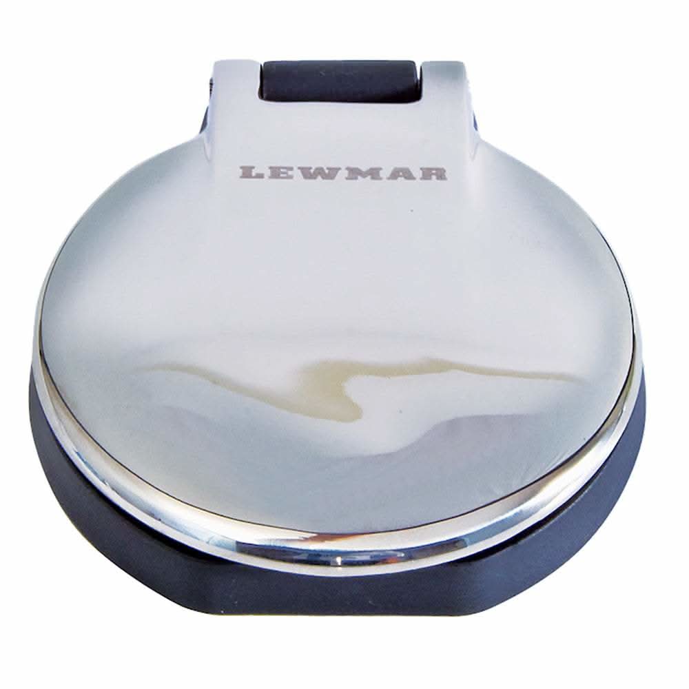 Lewmar Deck Foot Switch Windlass Up Stainless Steel 12/24V with hinged cover