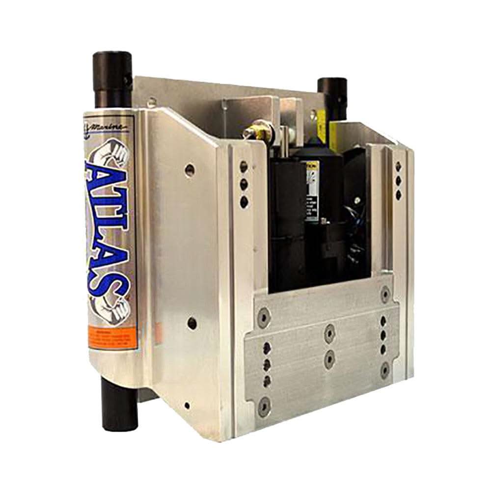 T-H Marine ATLAS 4" polished hydraulic jack plate for engines up to 300hp