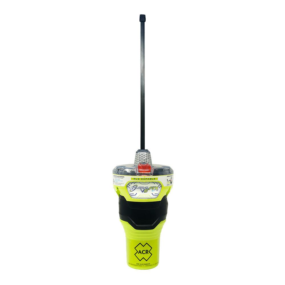 ACR GlobalFix V6 EPIRB emergency beacon with Return Link Service and NFC, waterproof with GPS tracking and strobe lights.