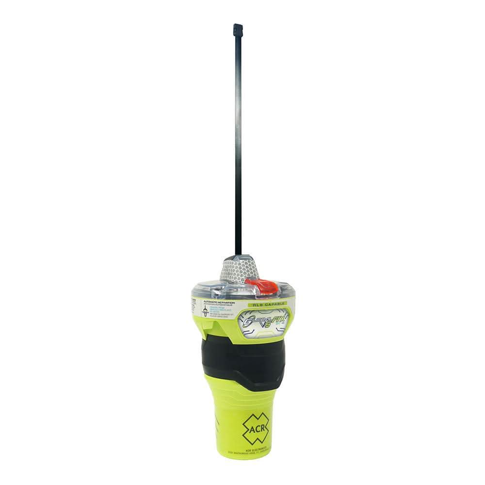 ACR GlobalFix V6 EPIRB emergency beacon with antenna and waterproof design