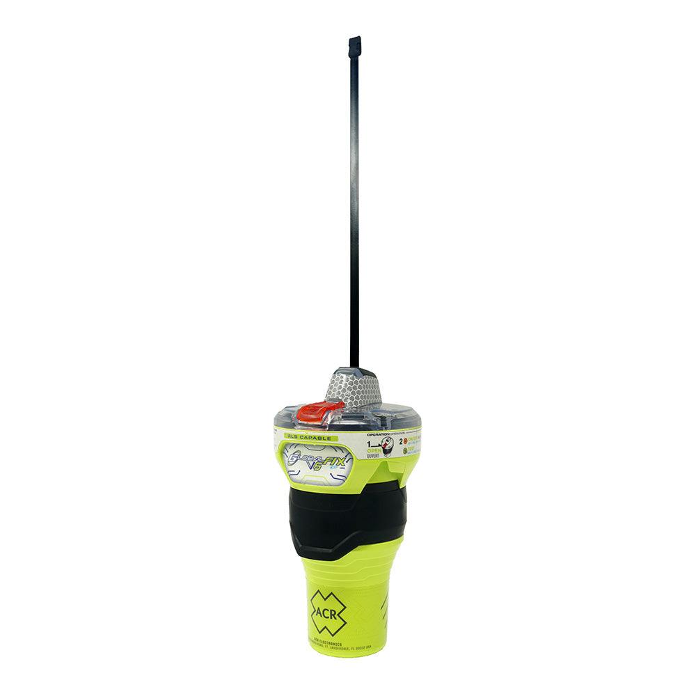ACR GlobalFix V6 EPIRB emergency beacon with Return Link Service, NFC, and GPS for marine safety