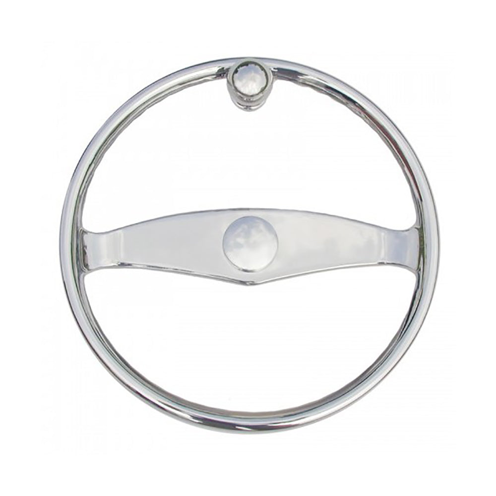 Schmitt & Ongaro - Ongaro Wheel - 15.5" with Knob for 3/4" Teleflex Tapered Shaft - 50003