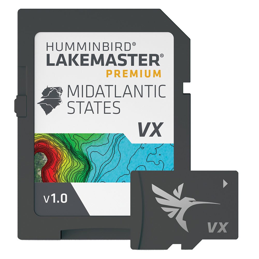 Humminbird LakeMaster® VX Premium - Mid-Atlantic States - 602004-1
