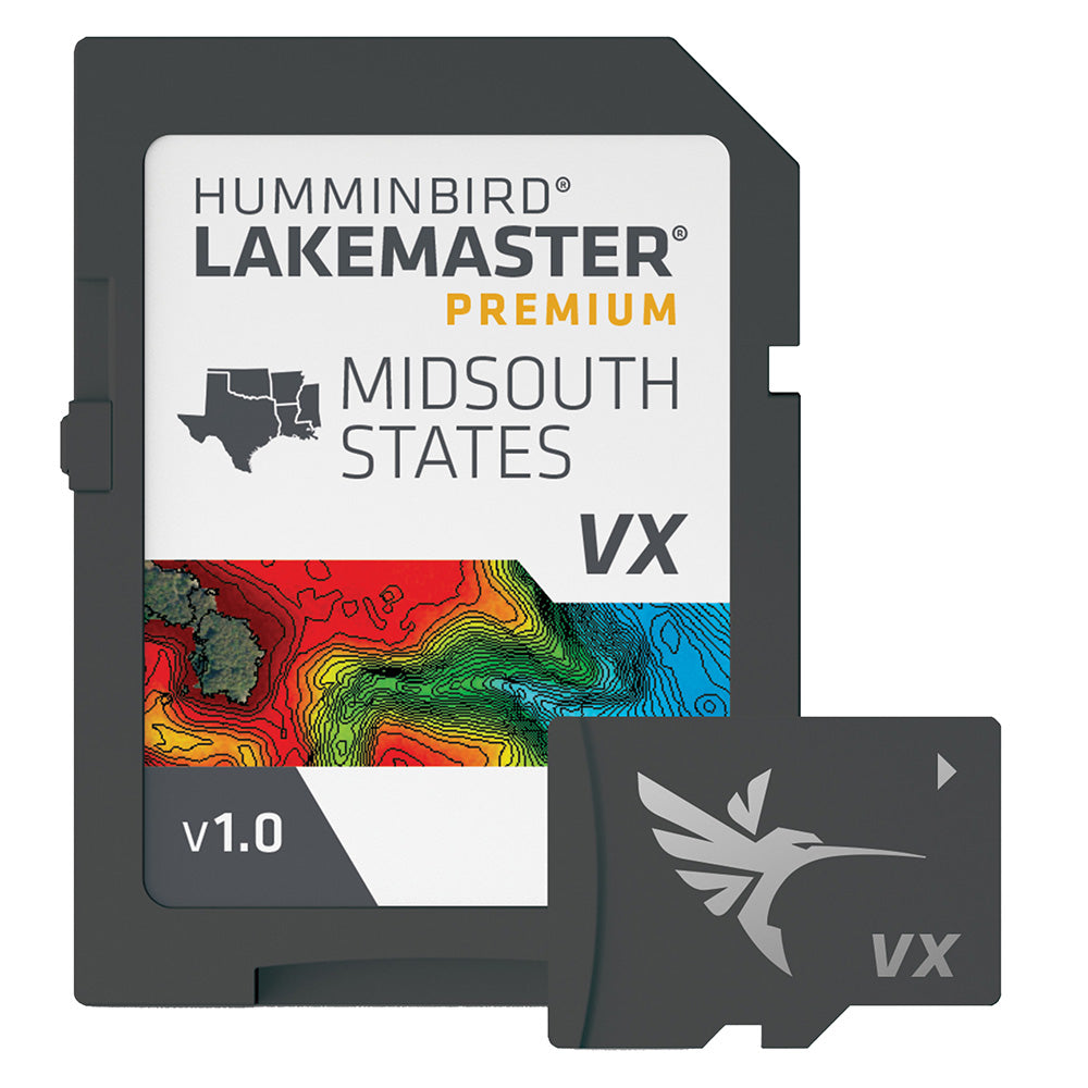 Humminbird LakeMaster® VX Premium - Mid-South States - 602005-1