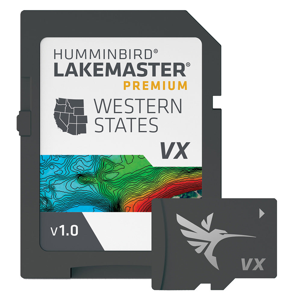 Humminbird LakeMaster® VX Premium - Western States - 602009-1