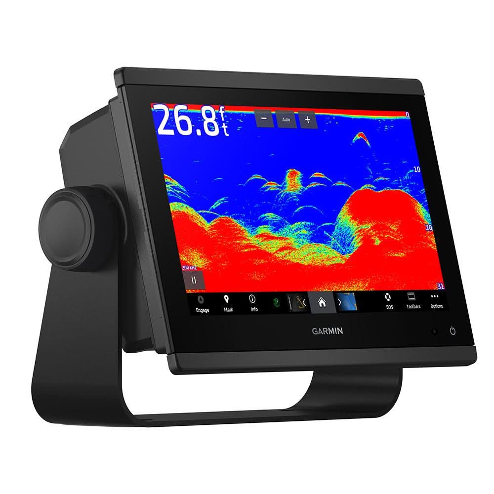Garmin GPSMAP 943xsv 9-inch high-resolution GPS fishfinder with built-in sonar and marine chartplotter.