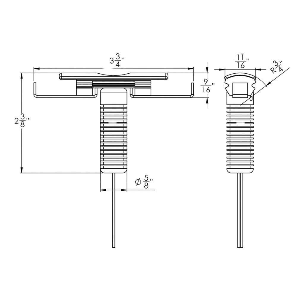 TACO Rub Rail Mounted LED Nav Light Set f/SuproFlex Only - F38-9960