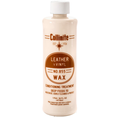 Collinite 855 Leather & Vinyl Wax - 16oz - 855
