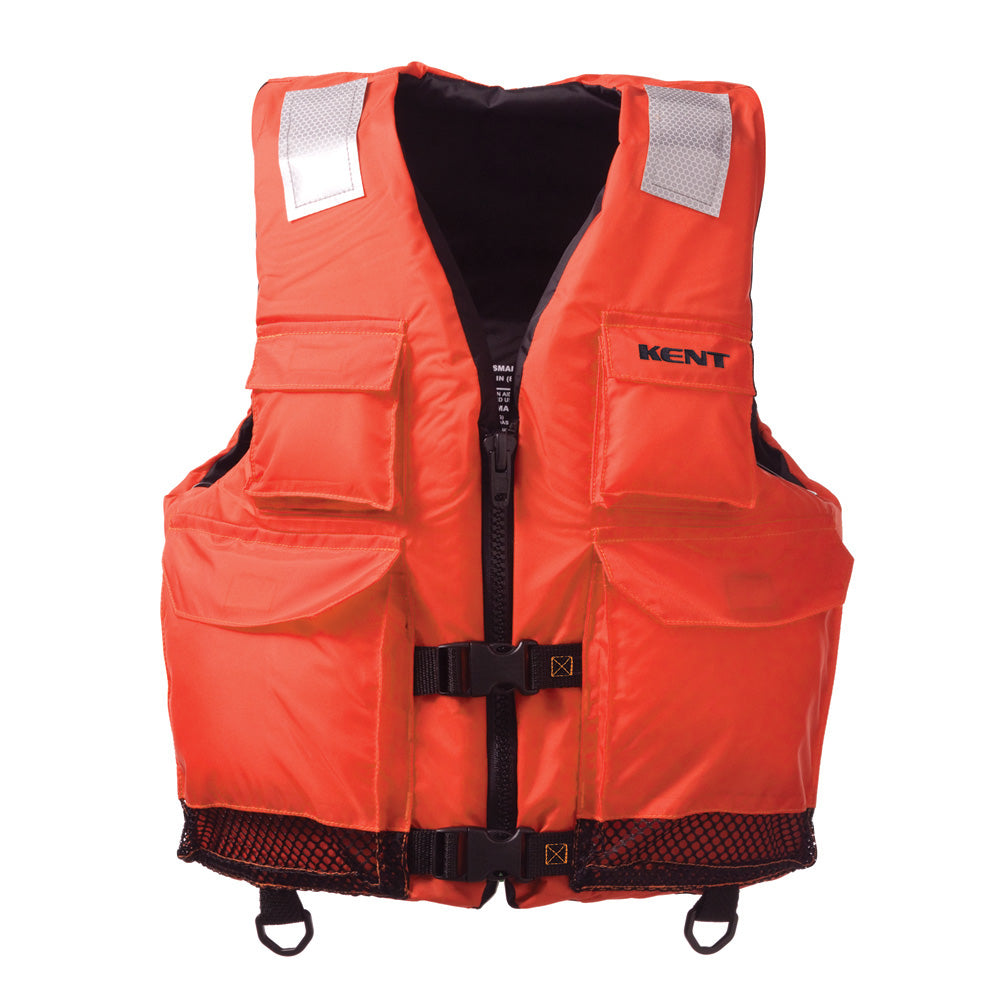 Kent Elite Dual-Sized Commercial Vest - L/XL - Orange - 150200-200-050-23
