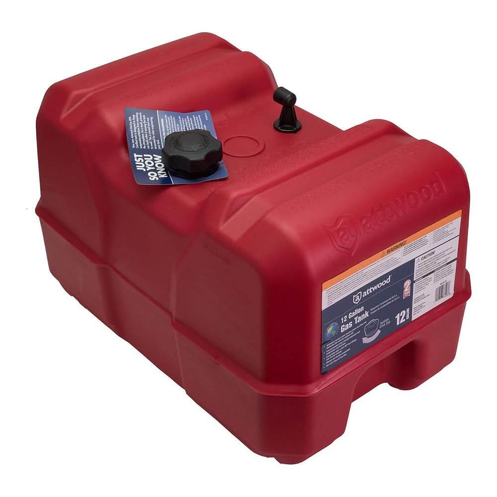 Attwood Portable Fuel Tank - 12 Gallon w/o Gauge - 8812LP2