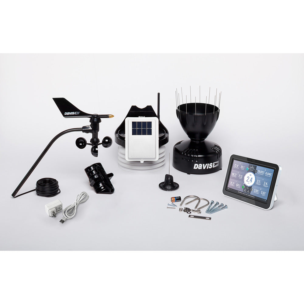 Davis Vantage Pro2 Wireless Weather Station w/WeatherLink Console & Standard Radiation Shield - 6252