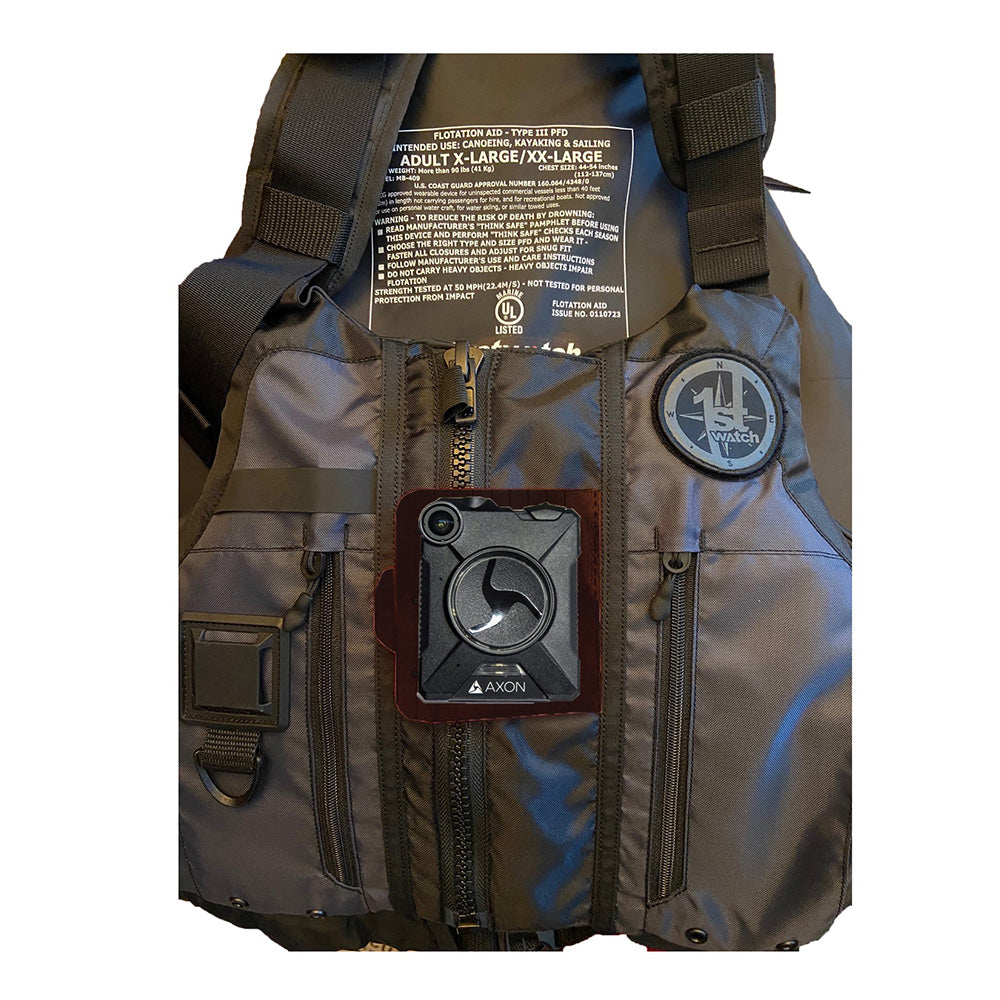 First Watch Body Cam Flap f/AV-1000 Kayak Style Duty PFDs - BCF-AV1000