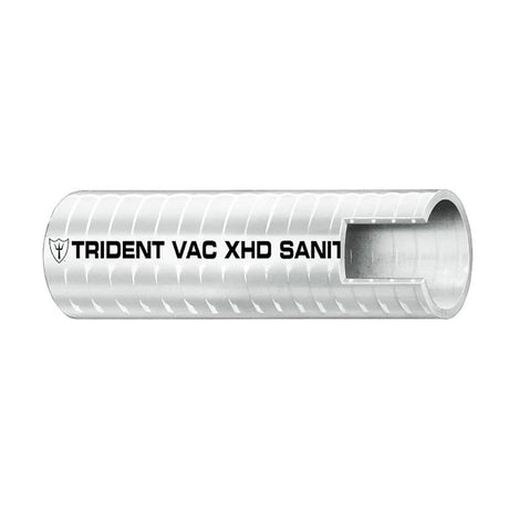 Trident Marine 1" x 50' Box VAC XHD Sanitation Hose - Hard PVC Helix - White - 148-1006