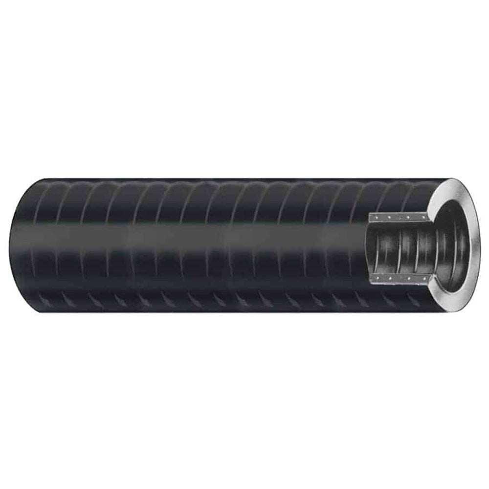 Trident Marine 1-1/8 inch black PVC helix bilge and live well hose 50ft flexible durable