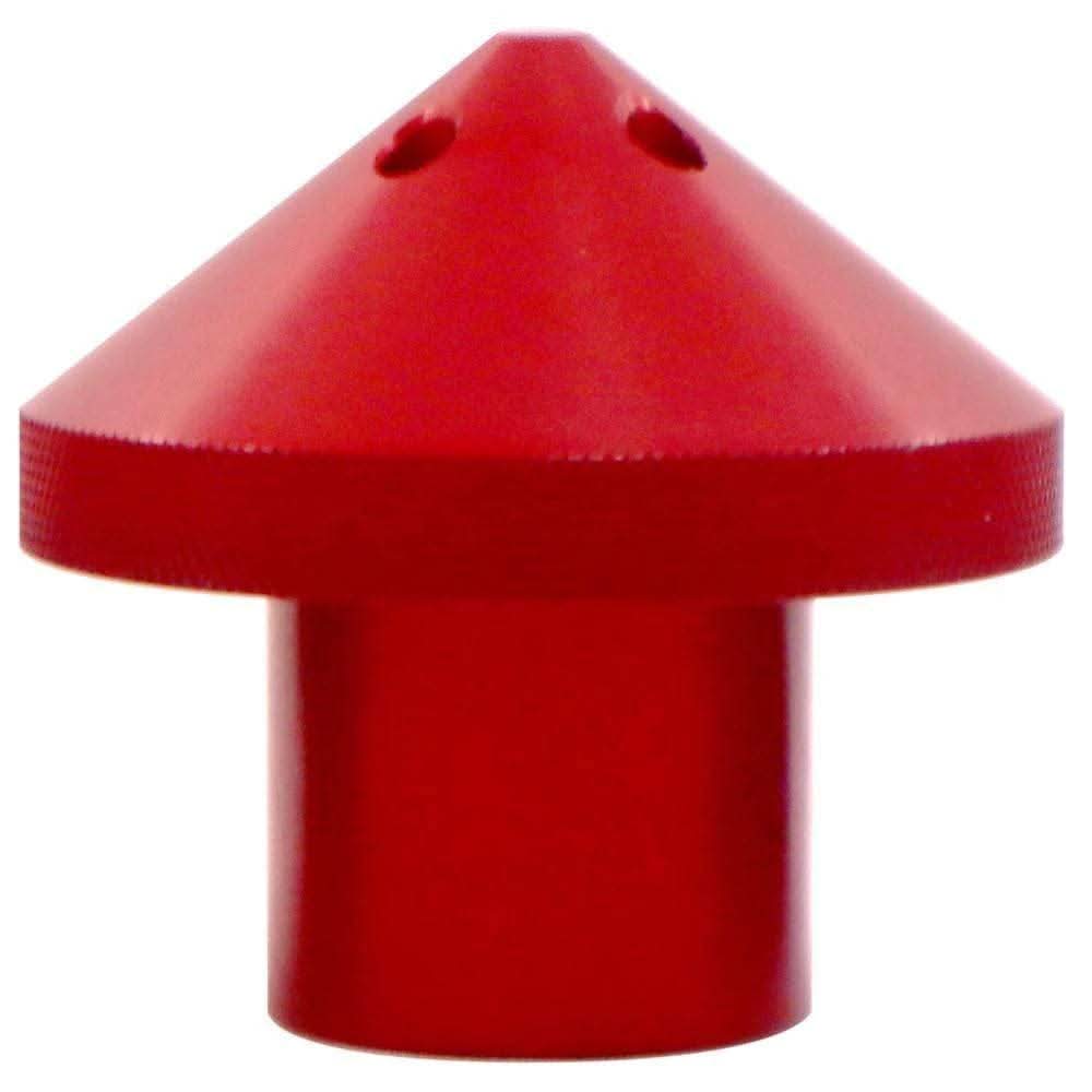 G-Force ELIMINATOR red prop nut for Lowrance Ghost trolling motor in anodized billet aluminum