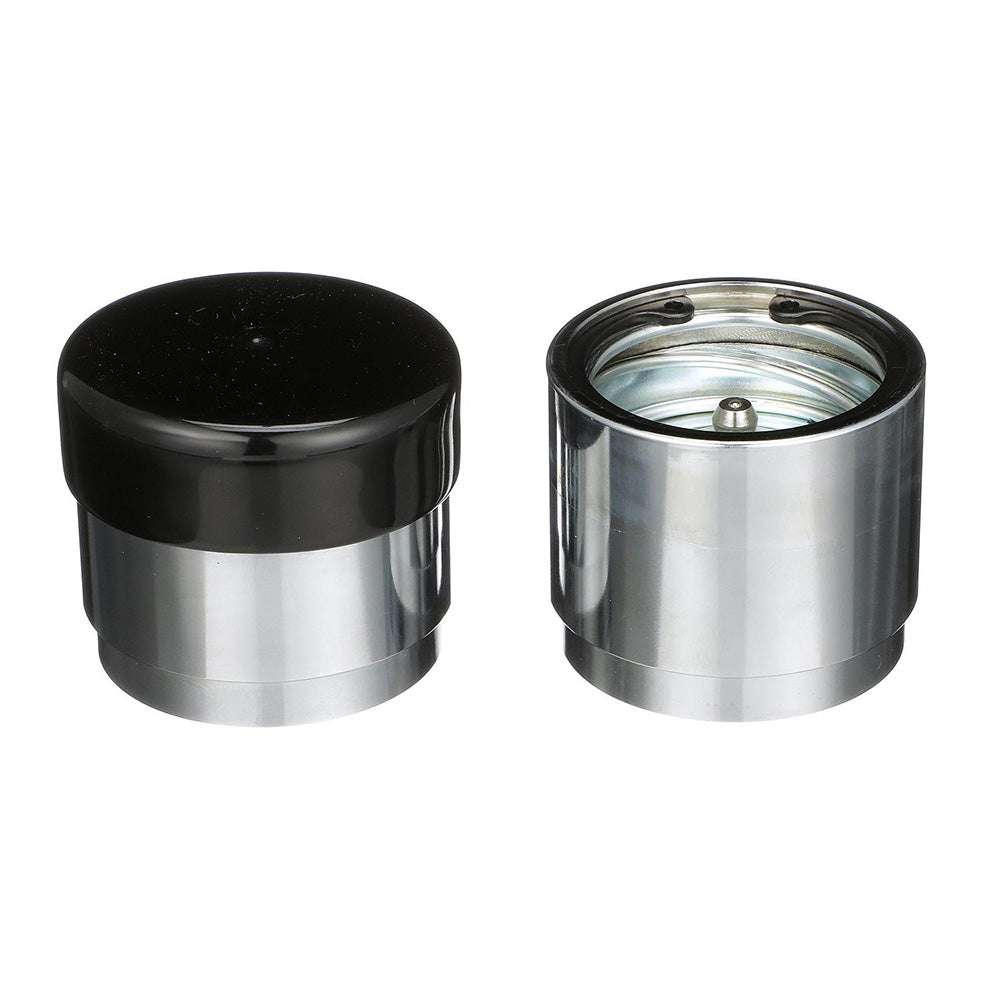 Attwood HubMate Wheel Bearing Protectors with grease fitting and custom PVC covers for 1.78-inch hubs