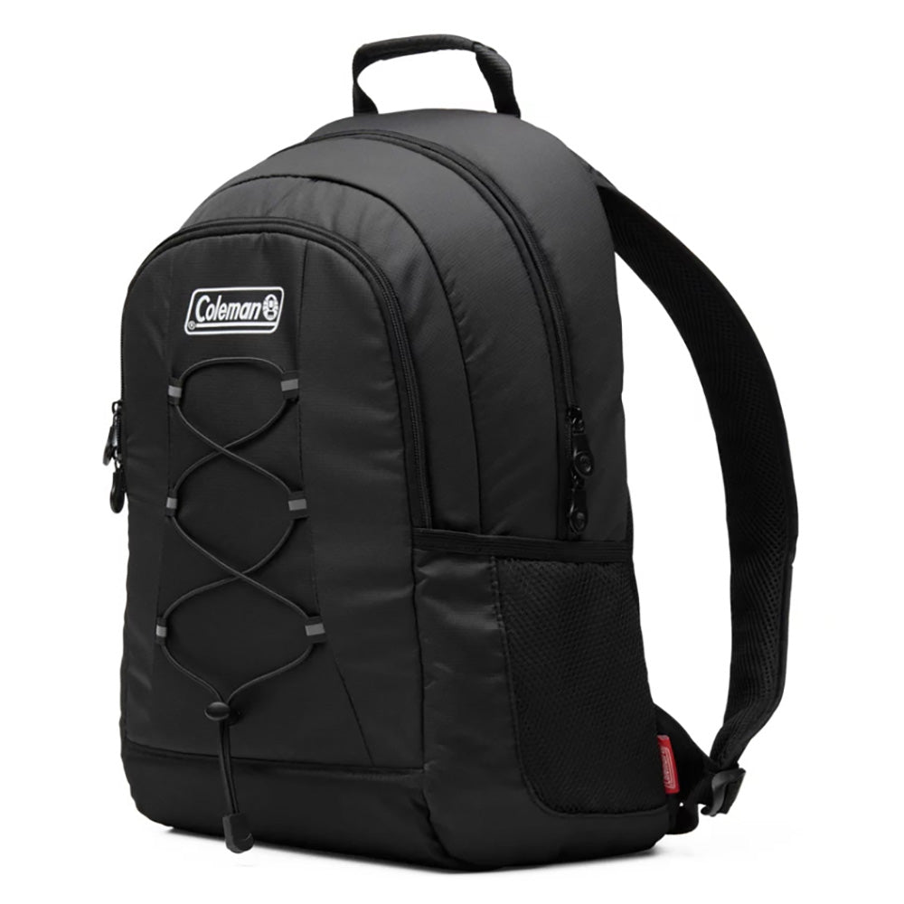 Coleman CHILLER  28-Can Soft-Sided Backpack Cooler - Black - 2158133
