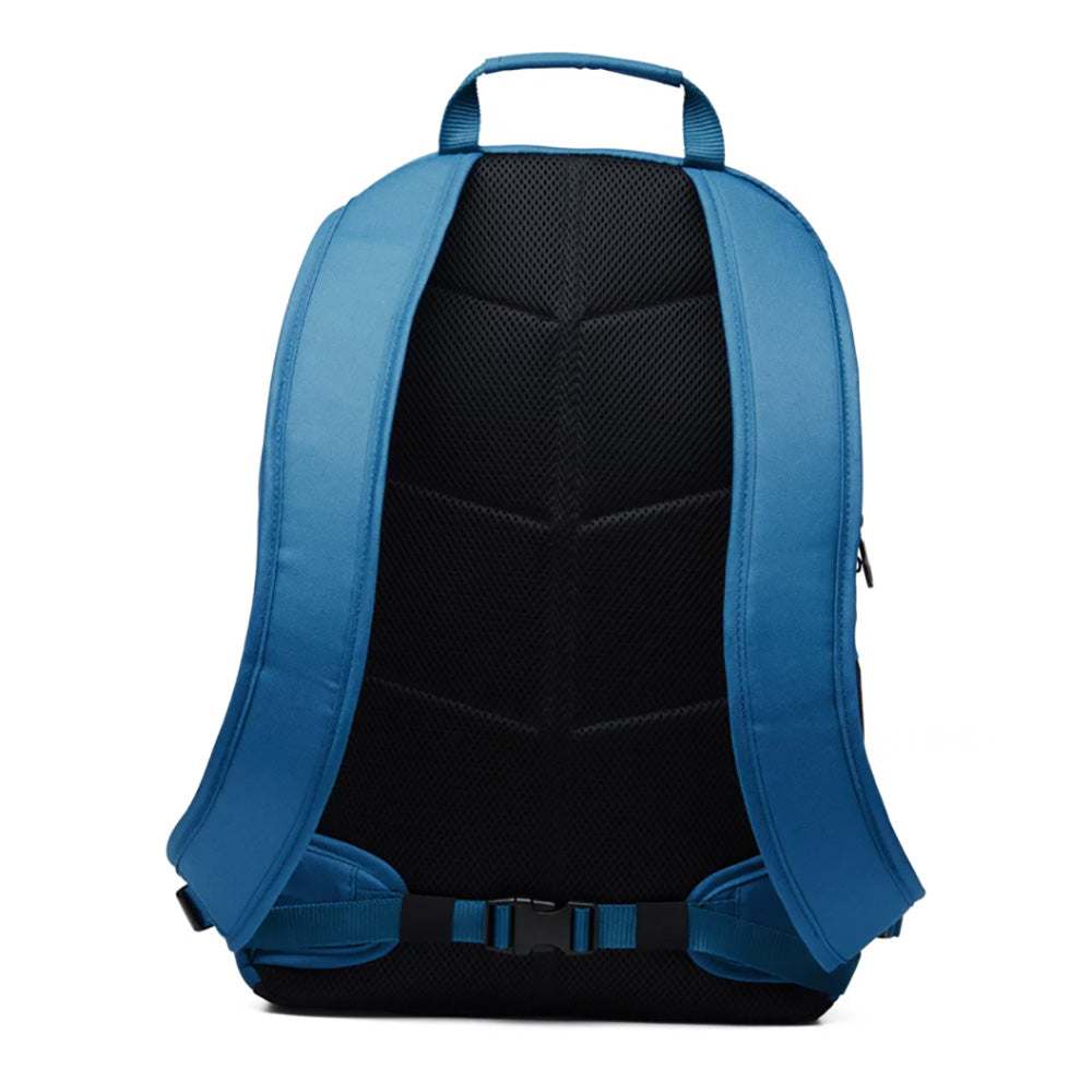 Coleman CHILLER 28-Can soft-sided backpack cooler in deep ocean blue with padded straps and leakproof design