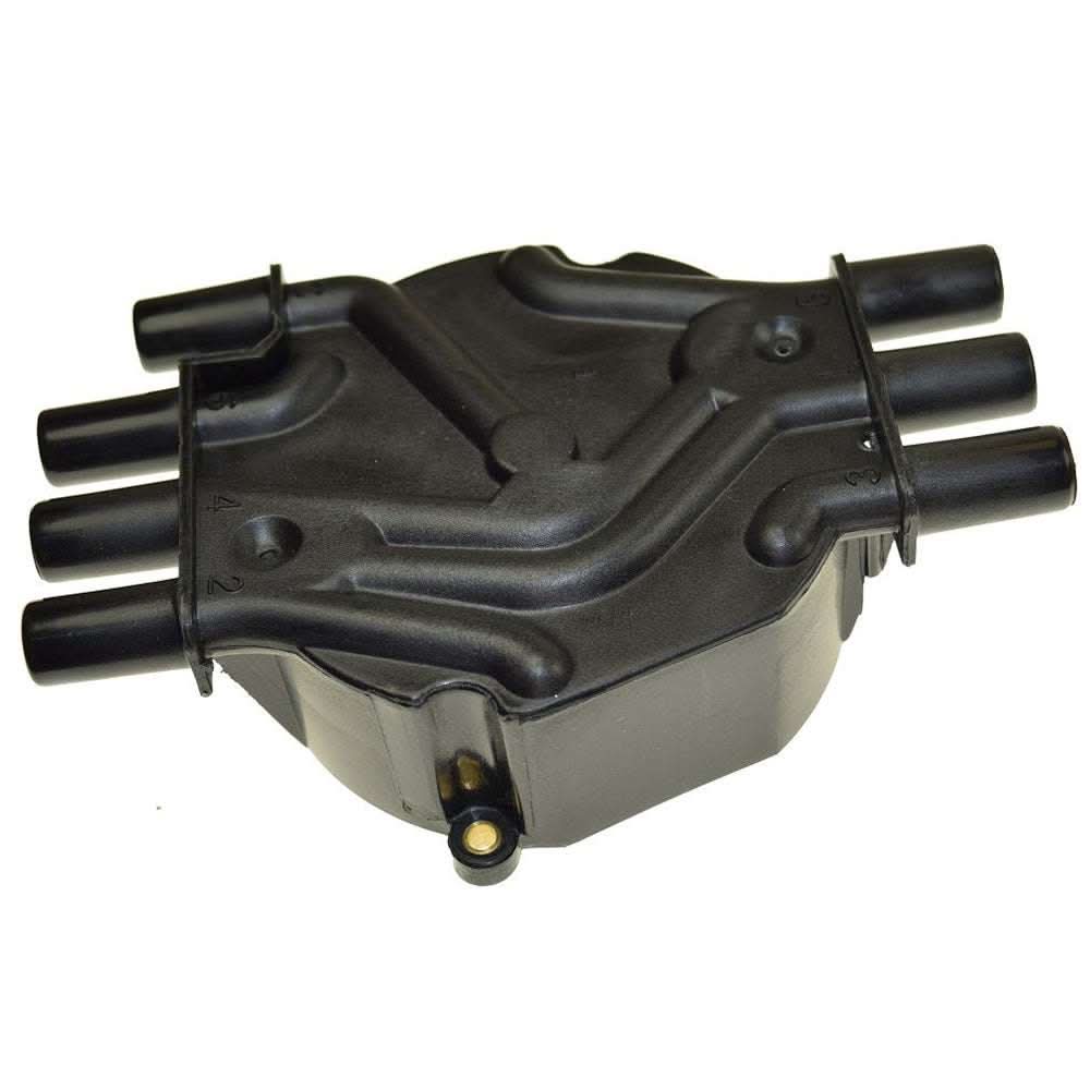 ARCO Marine Premium Replacement Distributor Cap for Mercruiser Inboard Engines late model black plastic part