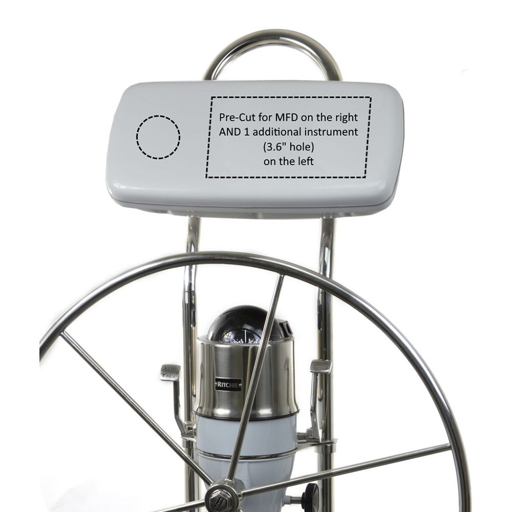 NavPod SystemPod Pre-Cut f/Garmin ECHOMAP Plus/UHD 92sv/93sv/94sv/95sv Plus One Additional Instrument f/9.5 Wide Guard - GP1040-43