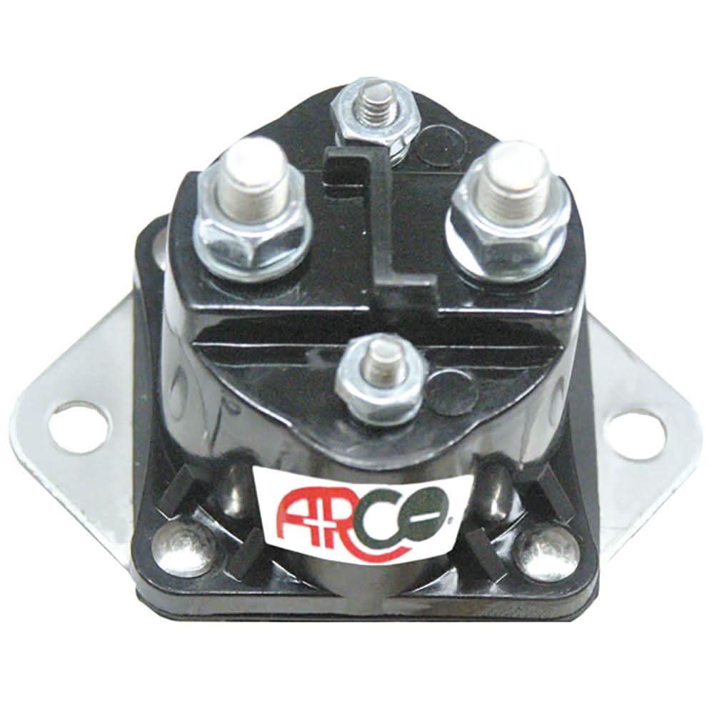 ARCO Marine Original Equipment 12V replacement solenoid with isolated base for Mercury engines