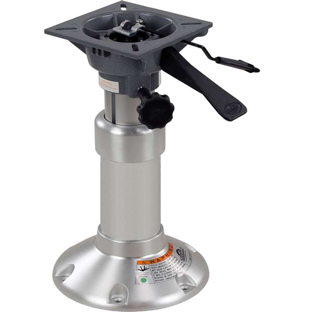 Springfield 2-7/8" Heavy Duty Mainstay boat pedestal with swivel and air-powered height adjustment