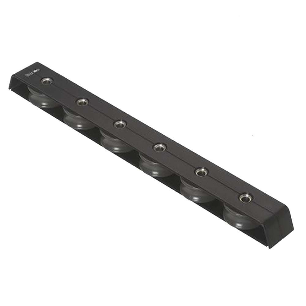 Barton Marine Deck Organizer Size 2 black 6 sheave aluminum sailing hardware