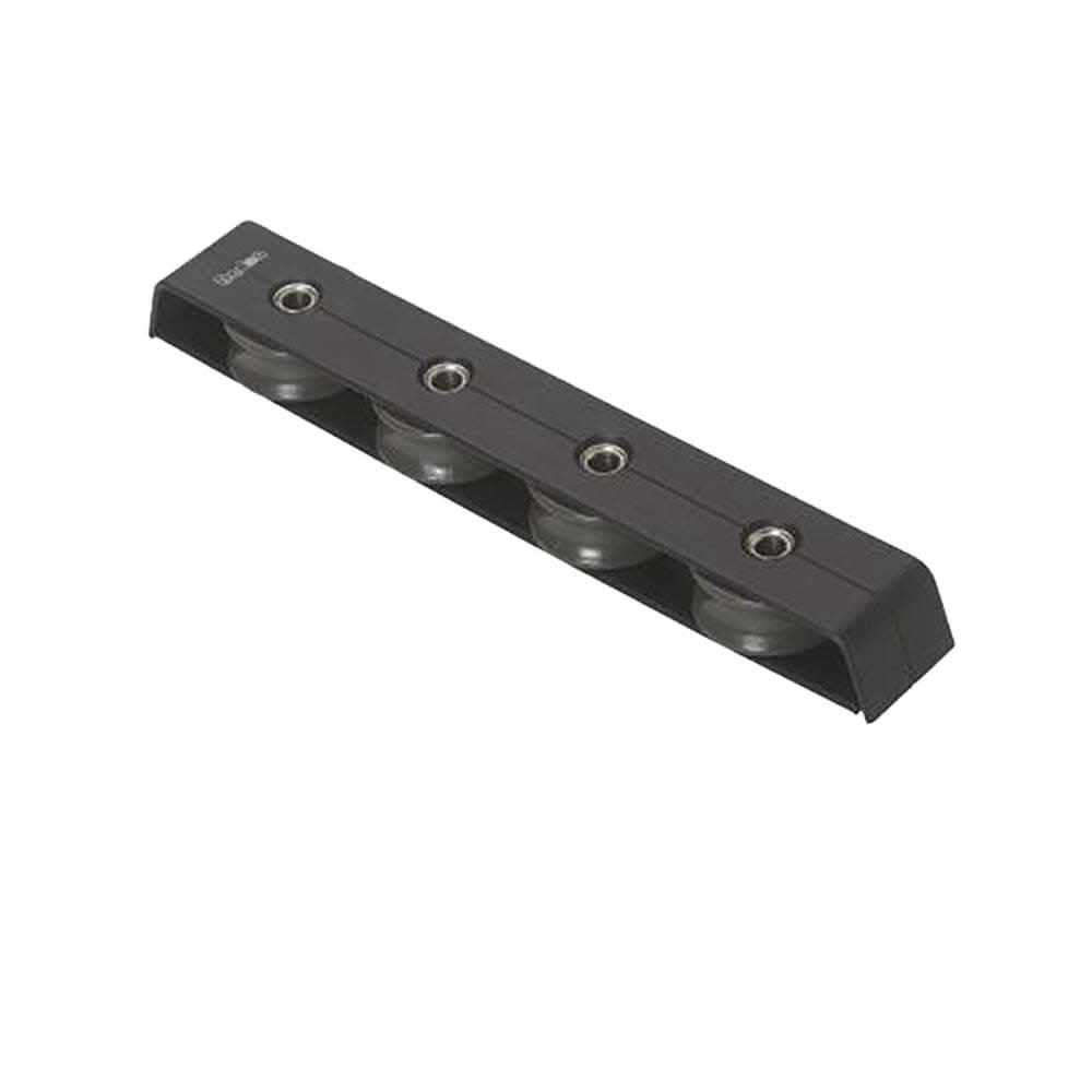 Barton Marine Deck Organizer size 2 with 4 black sheaves for marine line control