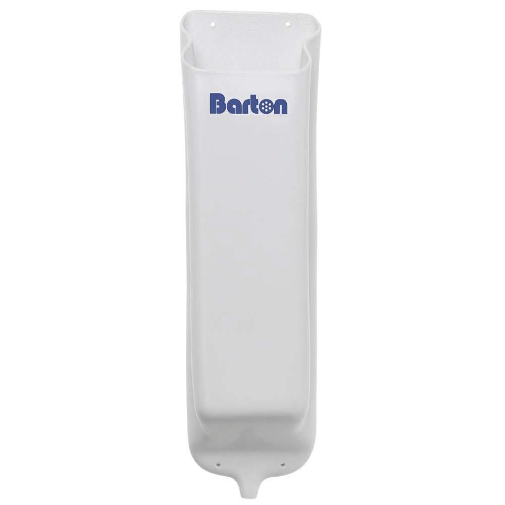 Barton Marine Winch Handle Pocket made of molded PVC with drainage hole for secure storage of winch handles
