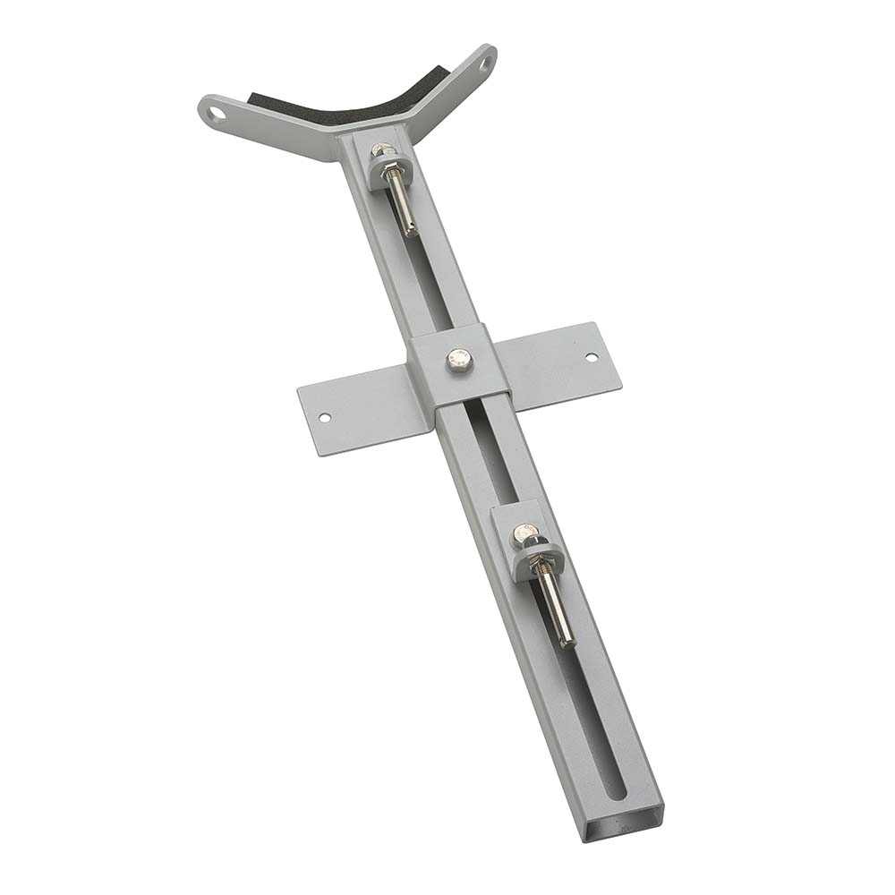 Barton Marine adjustable dinghy mast prop with neoprene pad and mounting bracket