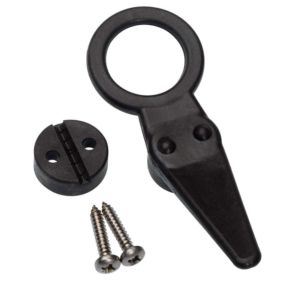 Barton Marine Shroud Cleat with eye and mounting screws made of nylon