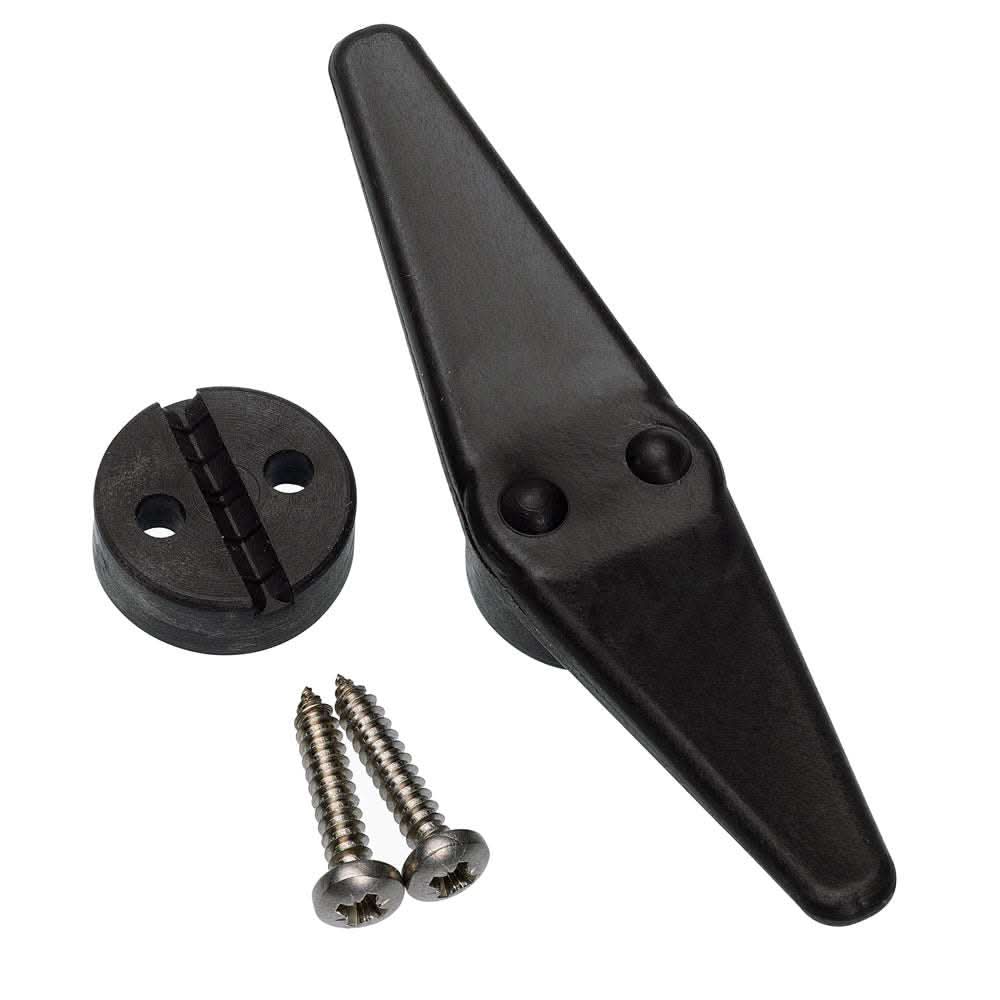 Barton Marine Shroud Cleat 52110 nylon marine cleat with screws and base for flag halyards