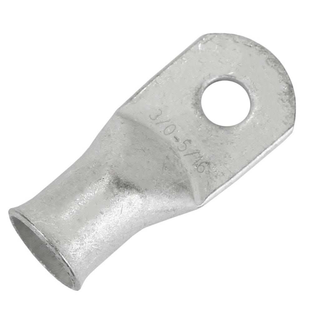 Pacer Tinned Lug 3/0 AWG 5/16 inch stud size corrosion-resistant copper terminal