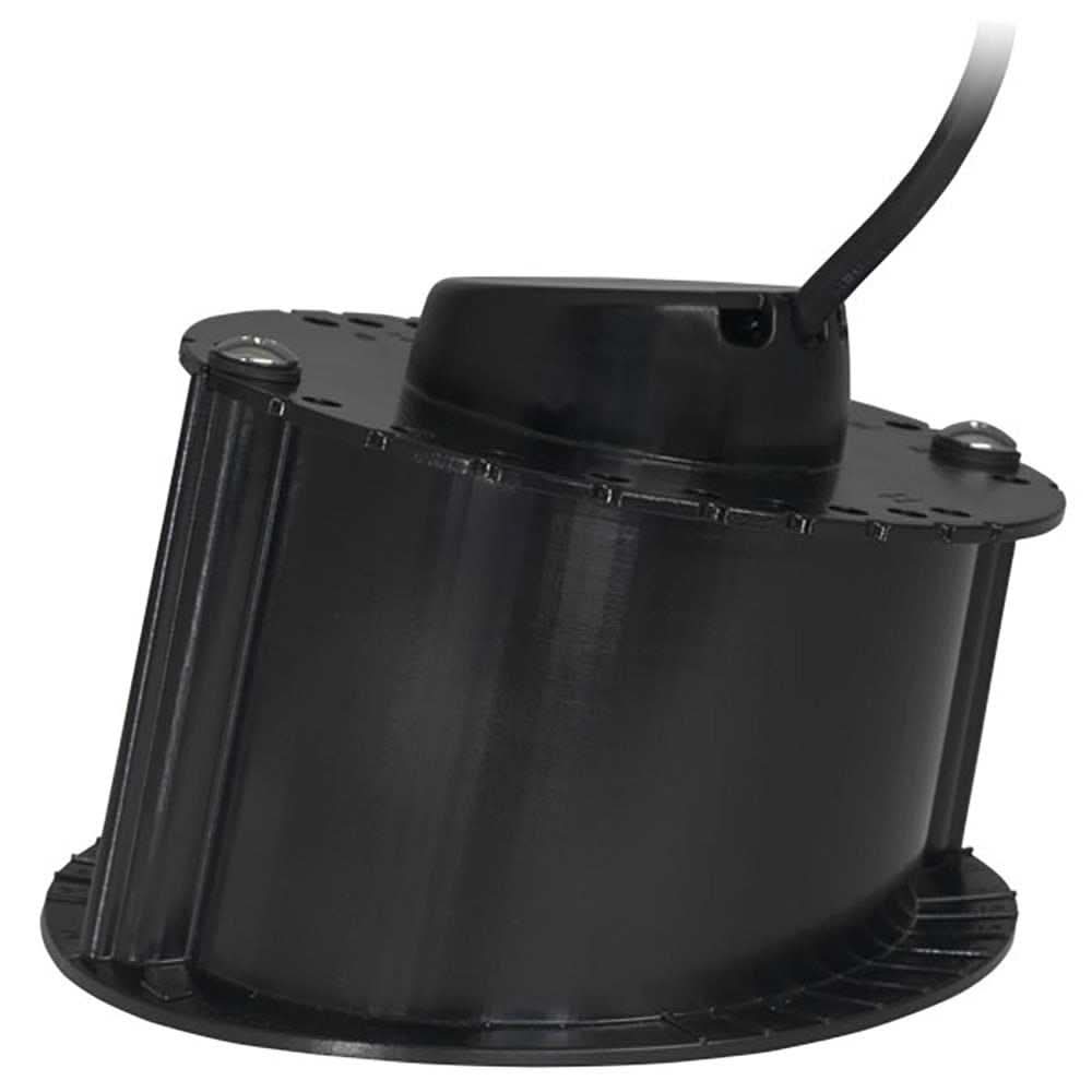 Airmar XSONIC M135M medium chirp 1 kW in-hull transducer with 9-pin connector for solid fiberglass boats up to 36 feet.