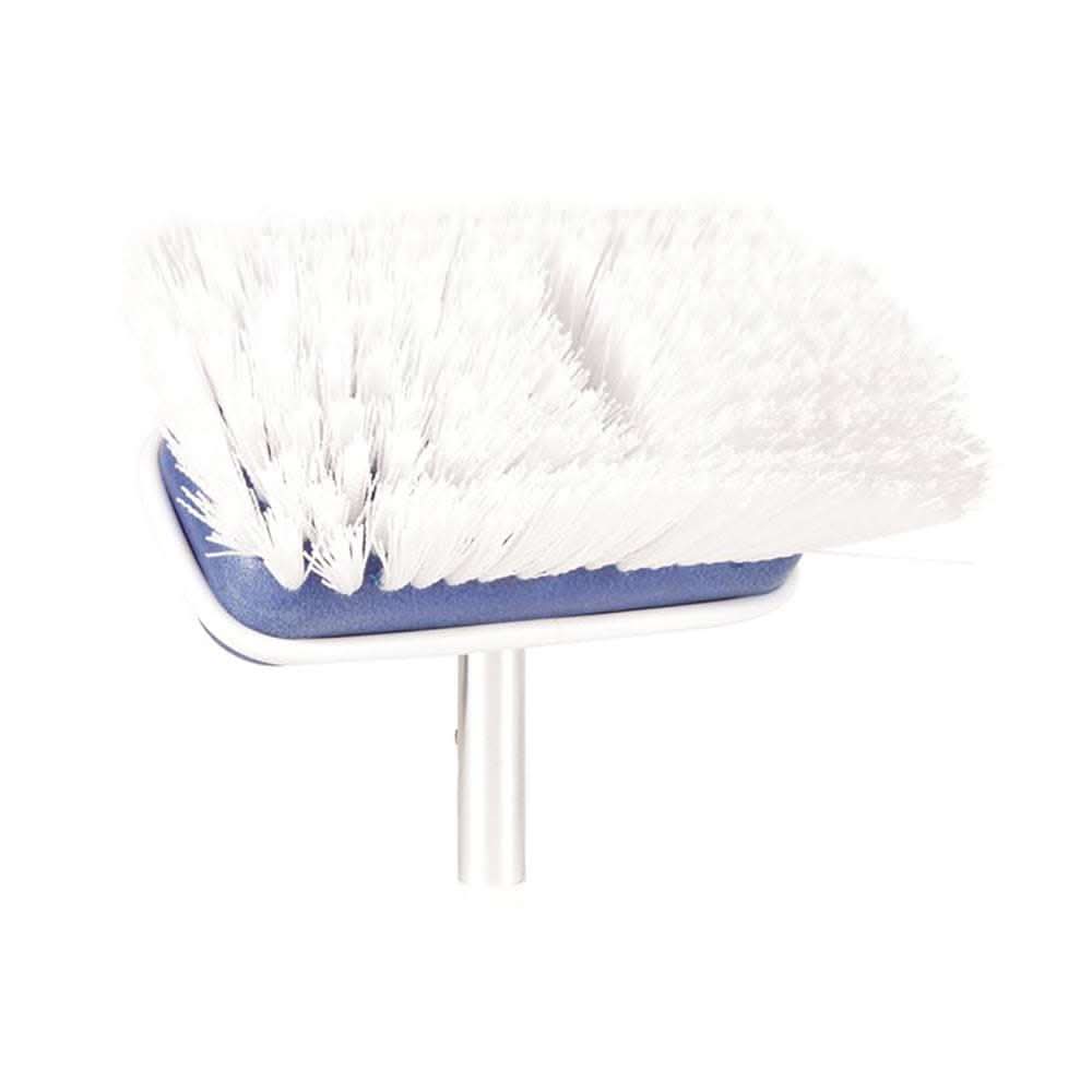 Camco Brush Attachment stiff white bristle brush head for hull and keel cleaning