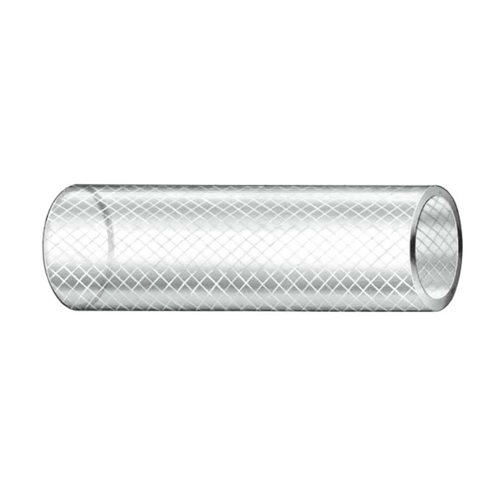 Trident Marine 1 inch clear heavy duty reinforced PVC hose safe for drinking water with nylon reinforcement