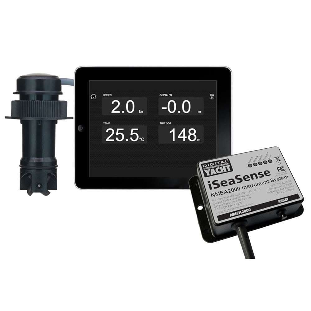 Digital Yacht iSeaSense Wireless Speed Depth Temp Pack - ZDIGISSPK1