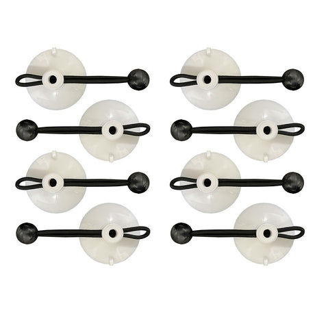 Carver Suction Cup Tie Downs - 8-Pack - 61005